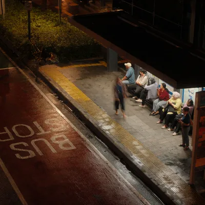 bus stop