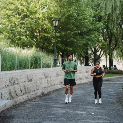 jogging