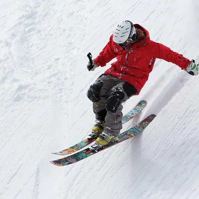 skiing